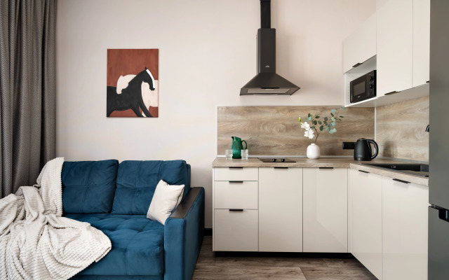 Квартира Дизайнерская 1к Рядом с Метро и Аквапарком