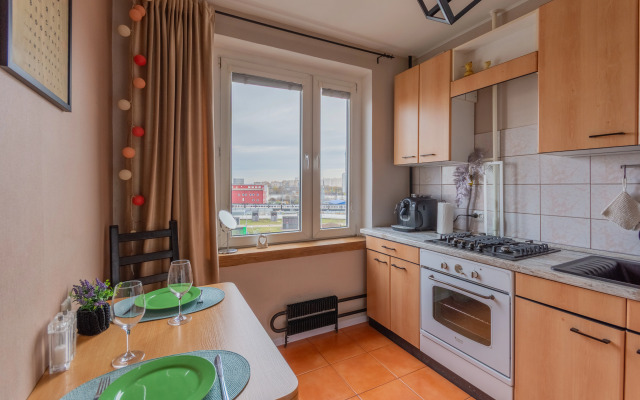 Квартира Уютная с видом на город Д43