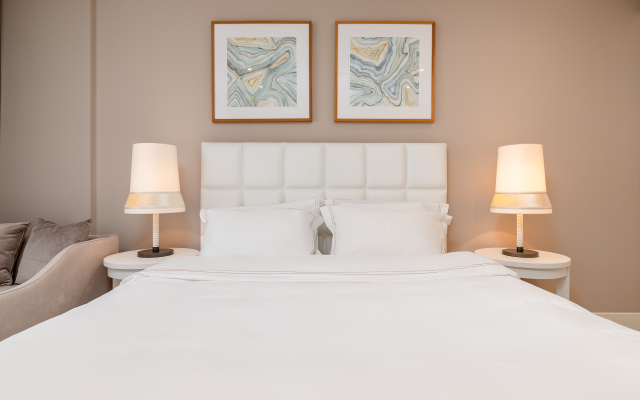Karat Hyatt s 2 spalnyami i vidom na more Apartments