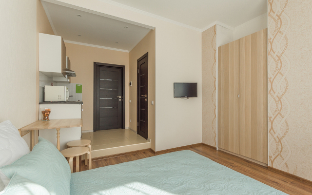 101Apart U Finskogo Na 15 etazhe S panoramnym vidom Na Finskij Zaliv Apartments