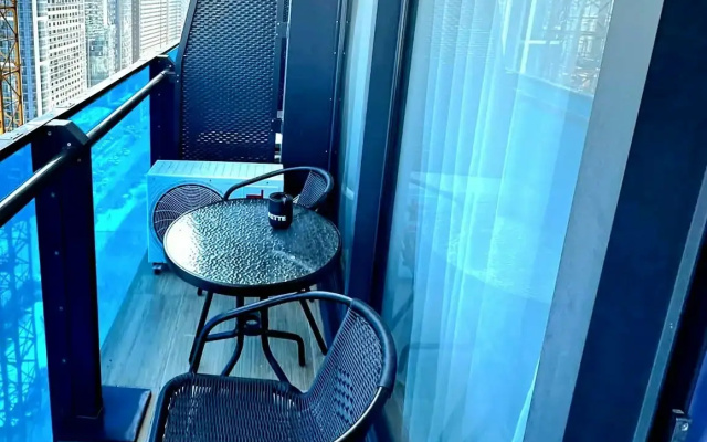 Апартаменты в отеле Orbi panorama block D 2605