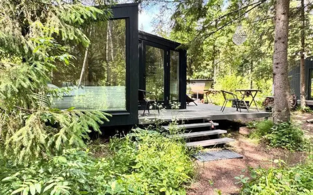 Бунгало С террасой и чаном