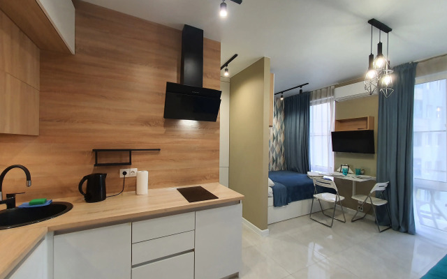 Апартаменты Дизайнерская Студия ЖК Касабланка от HomeHotelSochi 20