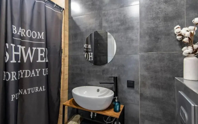 Apartamenty Drim Apartmens 565 Studio s Bol'soj Krovat'u i Kuhnej