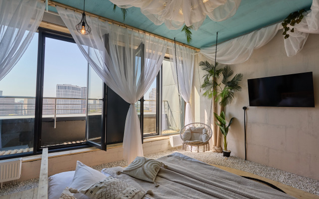 Апартаменты Мальдивы c Видом на Сити