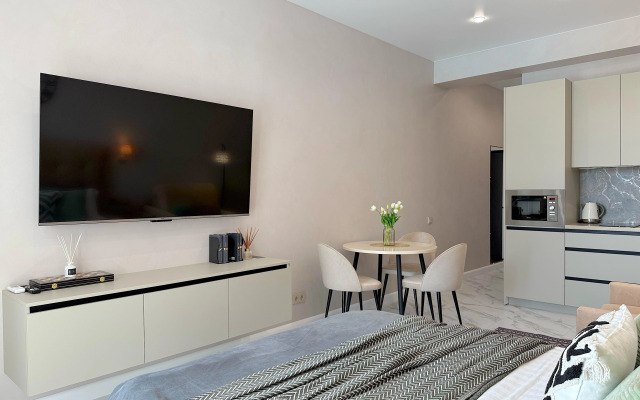 Апартаменты Акваделюкс у моря, с бассейном, СПА, пляжем N338