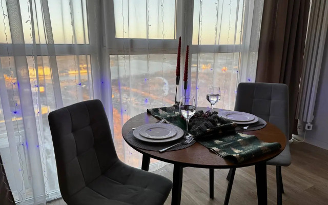 Квартира Уютная студия с видом на акваторию