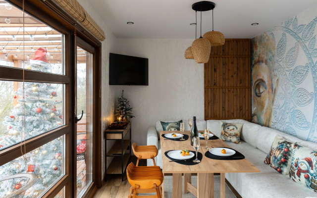 Частный дом Новый в Стиле Джапанди