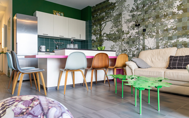 Dizaynerskiy v ZHK Akter Gelaksi Apartments