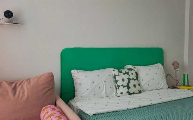 Квартира Яркая-зеленая студия