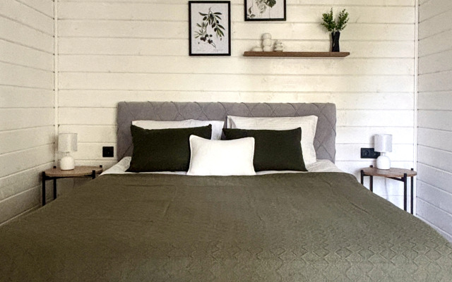 Частный Дом ЕлкиШале с 3мя спальнями, баней и чаном