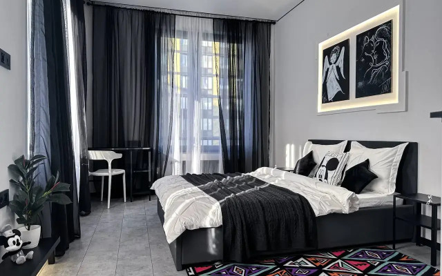 Квартира Top Rooms с эксклюзивным видом на набережную Москва-реку