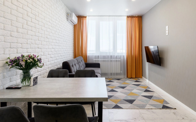 Апартаменты Дом у Дона Двухкомнатные с видом на Дон (21 этаж)