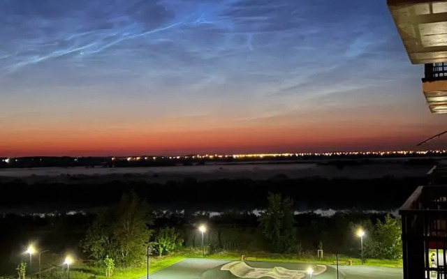 Квартира Уютная Студия с Видом на Реку