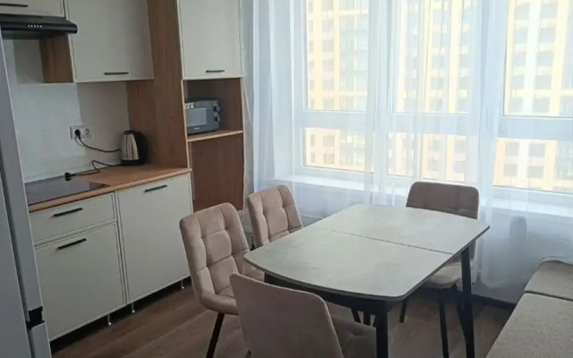 Квартира светлая однокомнатная 36 м²