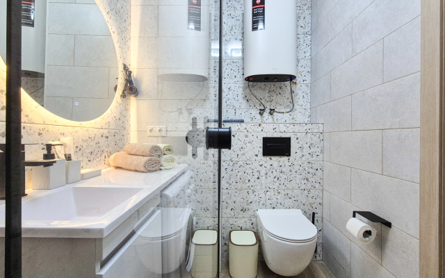 Dvukhurovnevaya Na 12 Etazhe S Vozmozhnostyyu Beskontaktnogo Zaseleniya Flat