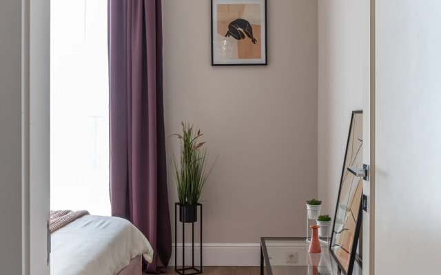 Квартира Moscow Deluxe Apartments Family Suite City View