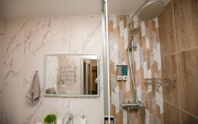 Квартира Романтичная евродвушка с панорамными окнами для незабываемого отдыха