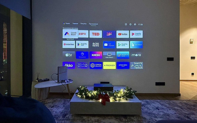 Апартаменты Угловой с Кинотеатром и Sony Psp