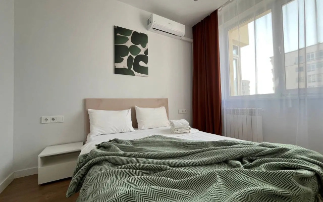 Apartamenty Tefia v novoj vysotke na Pritomskom radom s Moskovskoj plosad'u na Pritomskom 25/2