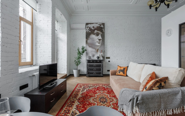 Квартира Двухуровневая квартира в историческом доме в центре