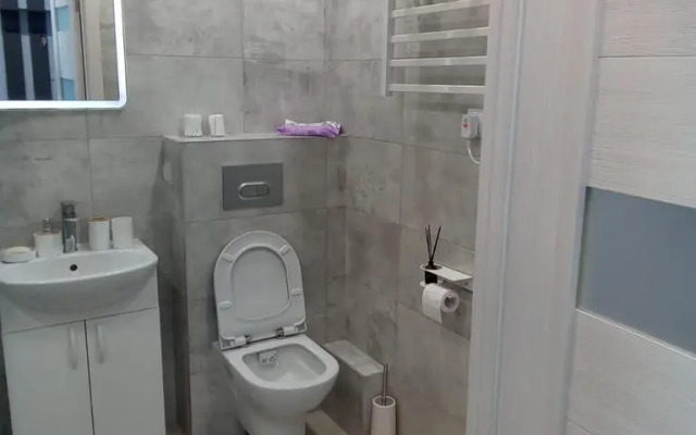 Uyutnaya yevrodvushka s vidom na Onezhskoye ozero Flat