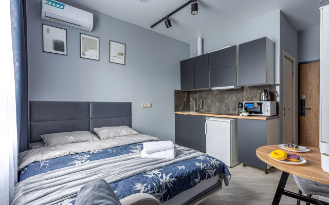 Likehome Life  Spartak Dvizhenie Trekhmestnaya Studiya S Kukhney Apartment