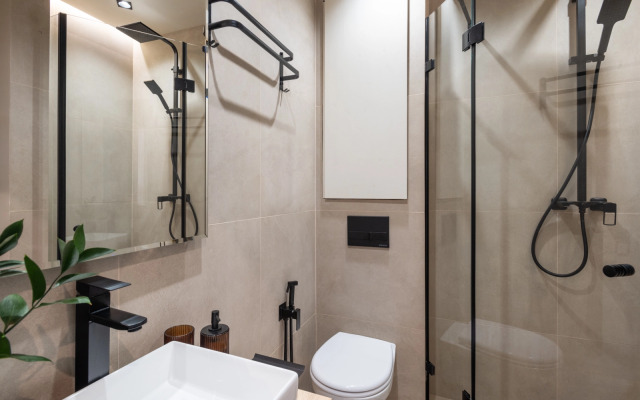 Квартира Студия серая