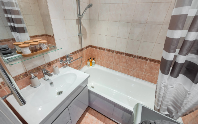 Dvukhkomnatnye Prudius Apart u Lakhta tsentra Apartaments