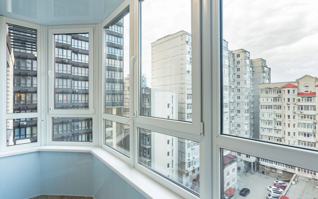 Квартира Студия Бирюза в доме бизнес-класса рядом с ЦГБ