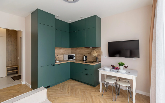 Квартира с видом на озеро