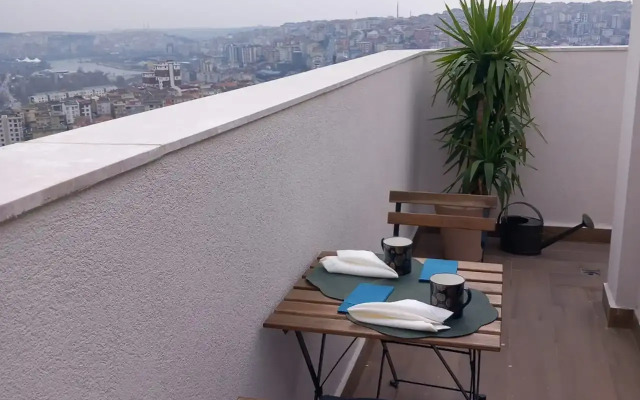 Vidovaya s Terrasoy v Tsentre Flat