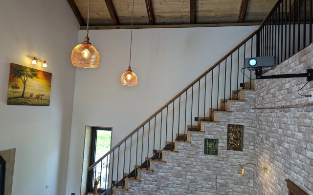 Частный дом озле реки