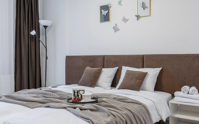 Квартира Уютная евро-однушка с модульными спальными местами