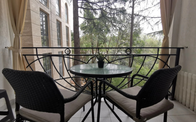 Апартаменты Покровский парк Двухместный стандарт с видом на парк