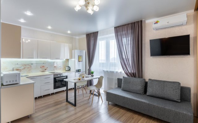 Apartamenty studiya s konditsionerom v novom zhilom komplekse Kristall Apartments