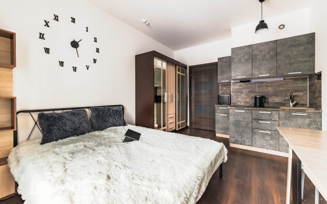 Tikhaya Studiya U Metro Staraya Derevnya Apartments