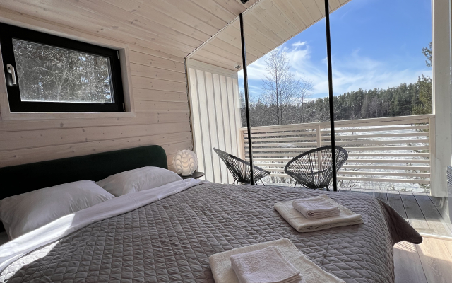 Частный дом Панорамный дом Карельский фьорд