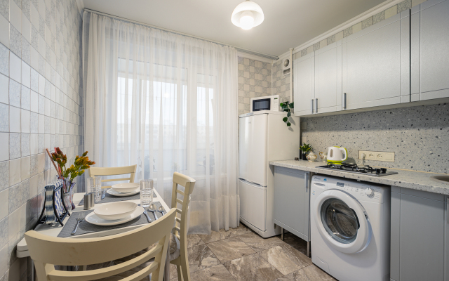 Otlichnaya dvukhkomnatnaya kvartira s yevroremontom Flat