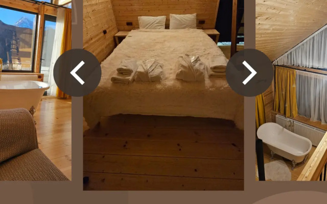 Mood villa kazbegi with tube Chalet