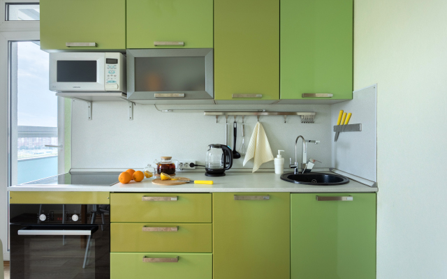 U Lakhta Tsentra Flat