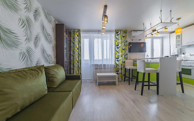 Квартира студия с видом на город