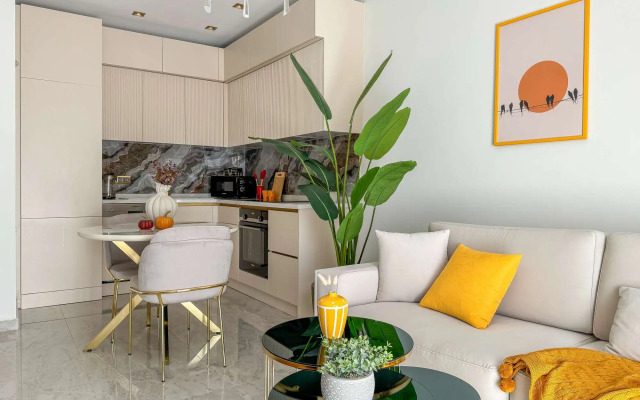 Апартаменты 1+1 Qoople Legend B28 в 100 м от моря