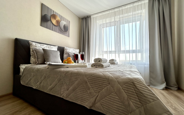 Апартаменты FSF В Географическом Центре с Дистанционным Заездом