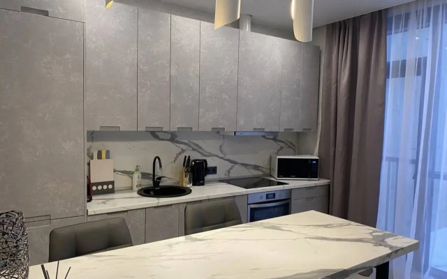 Апартаменты Уютные Евро-2 у Охта Парка Онли Питер