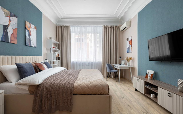 Квартира GM Apartments Светлая и стильная квартира у Маяковской