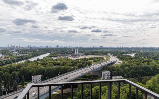 Квартира Moscow Deluxe Apartments Family Suite City View