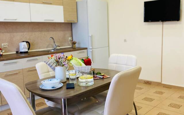 Апартаменты просторные с большим балконом