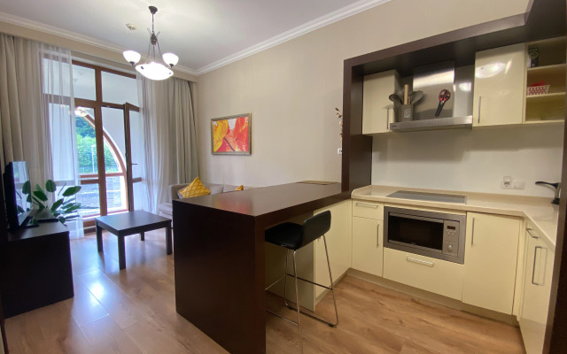 Однокомнатная квартира с Видом на Горы в 300м от Подъёмника