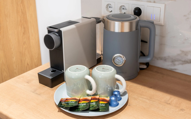"Deluxe with Bar Counter" in Modern Design Apartments near Dinamo Metro